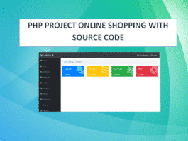 Simple php project source code free download