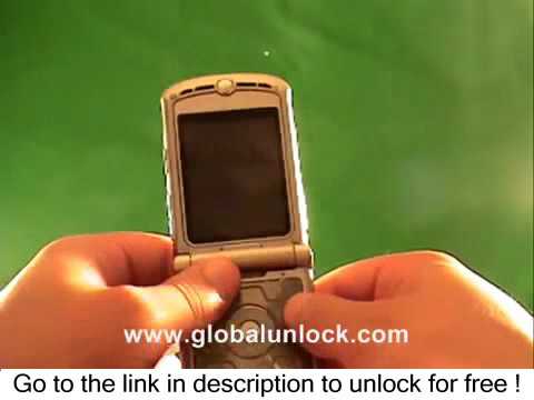 Motorola razr v3 manual